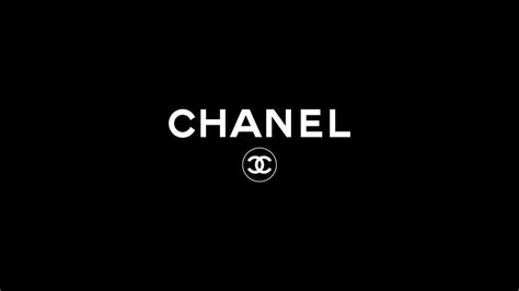 chanel logo black|chanel logo black background.